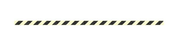Moedel Trittschutzstreifen Warnmarkierung, Aluminium, nachleuchtend, 160-mcd, selbstklebend, 25x800 mm, 55622