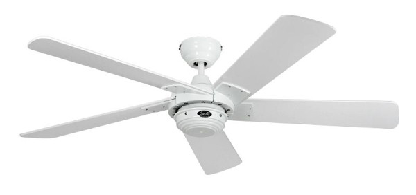 CasaFan Deckenventilator Rotary Lack weiß-Lack weiß mit Fernbedienung, 9513269