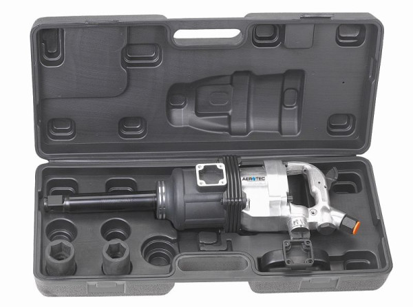 AEROTEC Schlagschrauber 1" 2400Nm Druckluft Radwechsel Schrauber, 25910025