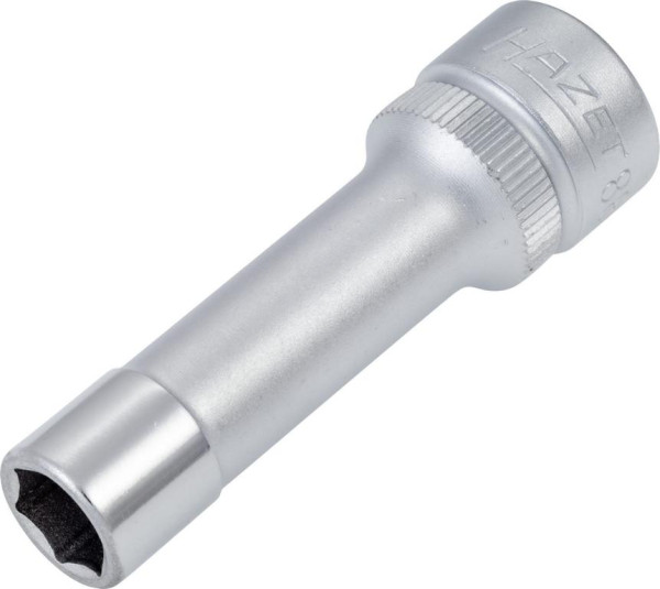 Hazet Steckschlüsseleinsatz, Sechskant, Vierkant hohl 10 mm (3/8 Zoll), 8 mm, Lange Ausführung Mit Rändelung, 880LG-8