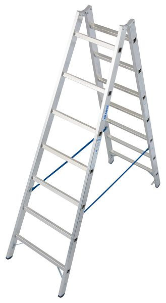 Krause Stabilo Doppelleiter 2x7 Sprossen, 124913, 4009199124913