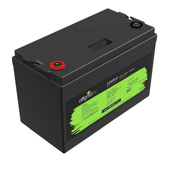 Offgridtec LiFePO4 Akku 25,6/50 24V 50Ah BMS integriert 1280Wh, 2-01-020700