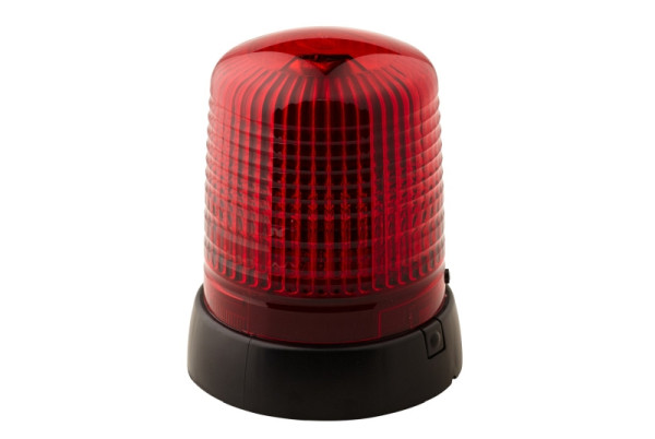 HELLA Halogen-Rundumkennleuchte, KL 7000, 230V, rot, Anbau/geschraubt, 2RL 008 064-001