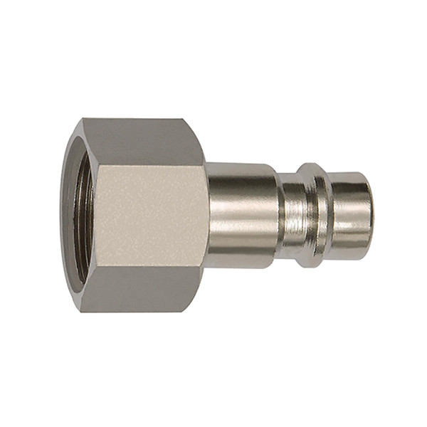 Riegler Nippel für Kupplungen NW 7,2 - NW 7,8, Stahl verzinkt, G 1/8 IG, 141549