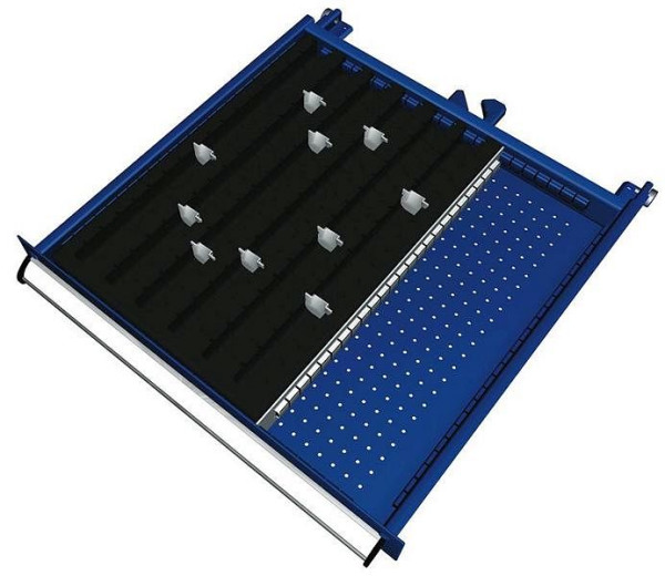 KLW Einteilungsmaterialsatz für Schubladen 50mm in SEA - Schrank, Schrankgröße 572x605 B x T, SEA-B07-032