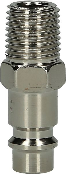 KS Tools Metall-Stecknippel, 1/4"AG, Europa, 999.9086, 4042146772218