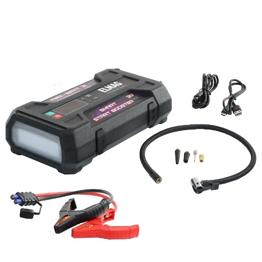 ELMAG AIR-BAT 2 / 4 in 1 Energiestation / Startgerät 12V, 55089