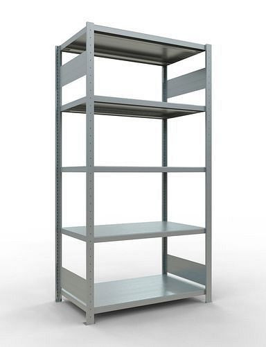 Schulte Fachbodenregal, Grundfeld, 5 Lagerebenen, Fachlast 250 kg, 1060 x 636 x 2000 mm, 278819