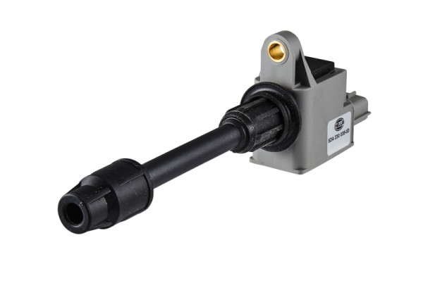 HELLA Zündspule, 3-polig, Kerzenschachtzündspule, geschraubt, 5DA 230 035-531