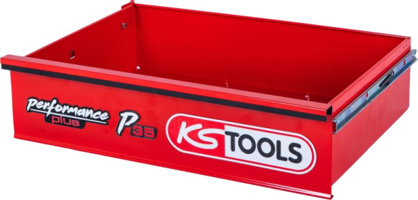 KS Tools Schublade mit Logo und Kugelführung zu Werkstattwagen P35, 568x398x145 mm, 873.5008-R012P