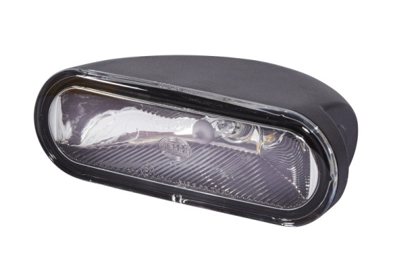 HELLA Halogen/FF-Nebelscheinwerfer, FF 75, 12V, rechteckig, geschraubt, ECE-R19, glasklare Streuscheibe, glasklar, rechts/links, 1NA 008 284-001