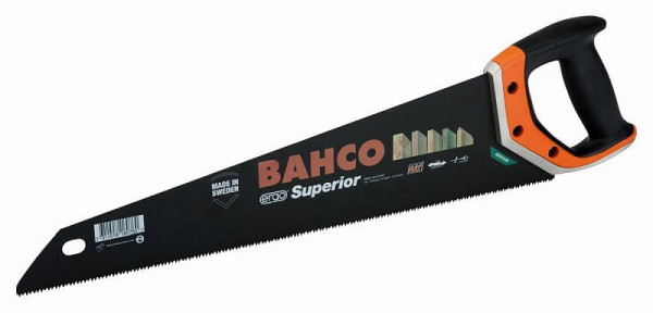 Bahco Superior Fuchsschwanz, ergo, 550 mm, XT 9/10 Zähne pro Zoll, für mittelgrobes Holz, 2600-22-XT-HP