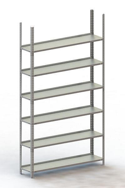 Meta Büro Compact GR 2200x1250x300 mm, RAL 7035, Bodenanzahl: 6, 20079373