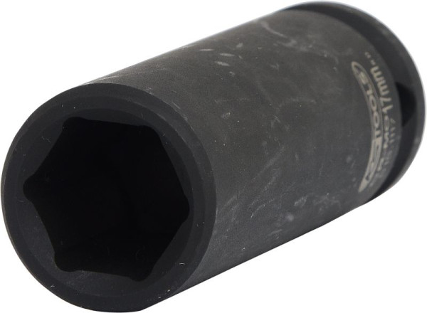 KS Tools 1/2" Sechskant-Kraft-Stecknuss, lang, 17mm, 515.1117