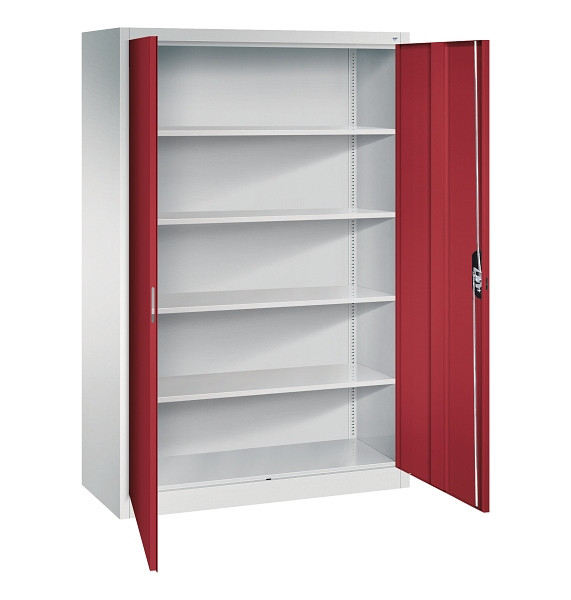 C+P Büroschrank Acurado, H1950xB1200xT500mm, 7035/3003, 9480-000 S10935