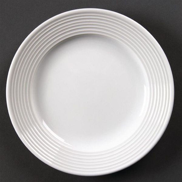 Olympia Linear Teller mit breitem Rand 15cm, VE: 12 Stück, U089