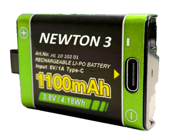 Funcke Ersatzakku für Stirnlampe Typ Newton 3, 70060101