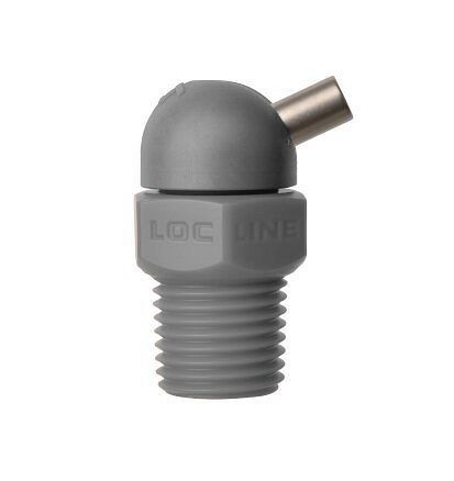 Loc-Line Hochdruckdüse CD 1/4", D=2,2mm, L=6,4mm, a=72° grau, L72065G