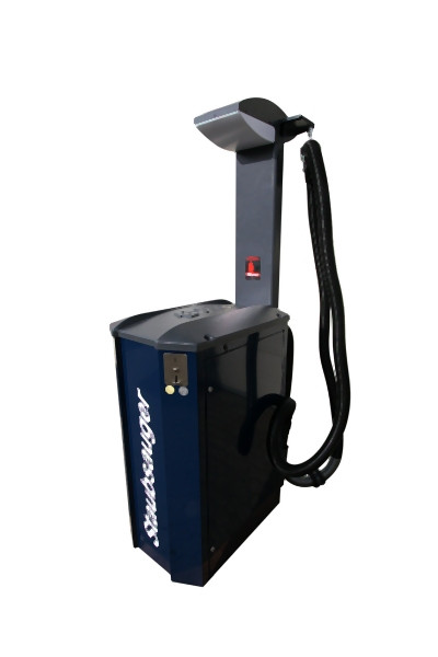 EWA Einzel SB-Sauger Vario-Matic mit Druckluftausstattung (einfach) SRA, Verkehrsblau, 4143-5017