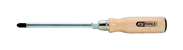 KS Tools ERGOTORQUE WOOD Schraubendreher, PZ4, 300.1024