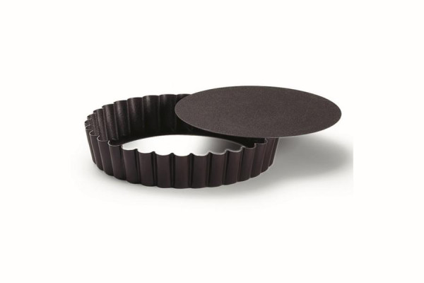 Schneider Torteletts-Formen, Ø 140 mm, gewellt, antihaft, mit herausnehmbarem Bodenteil, 995093