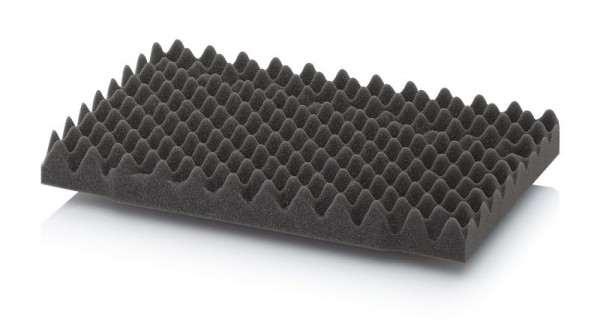Auer Deckelpolster genoppt, LxBxH: 37 x 25,5 x 3 cm, TB SEDW 43