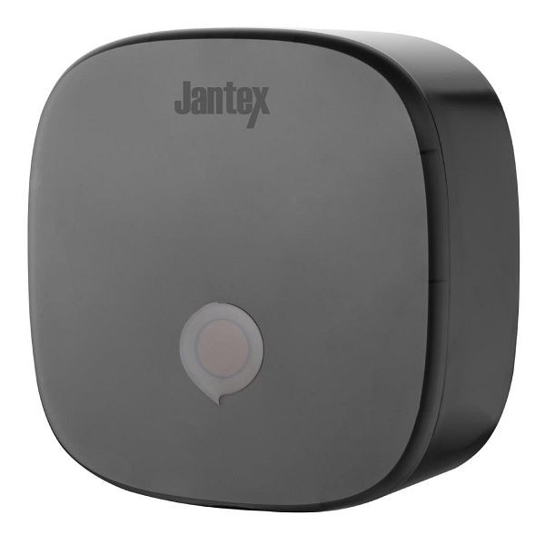 Jantex Jumbo Rollen-Spender Schwarz, 295(H)x292(W)x124(D)mm, Material: ABS-Kunststoff, JB771