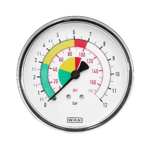 Airpress Manometer für Reifenfüller, Durchmesser 75 mm, 42054