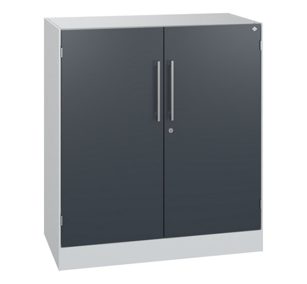 C+P Sideboard mit Flügeltüren Asisto, H915xB800xT435mm, 7035/7016, 141053-000 S10236