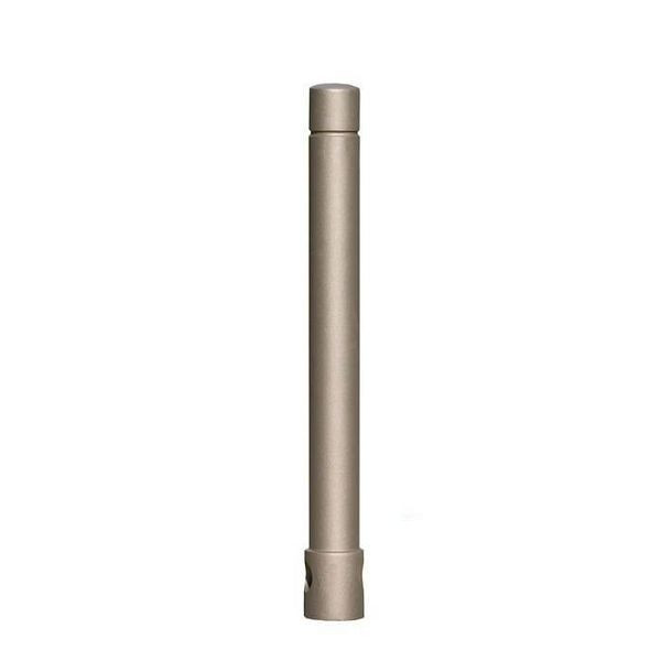 Stein HGS Stilpoller -Neleus-, herausnehmbar mit 3p-Technologie, Sechskantverschluss unten, inkl. Bodenhülse, RAL 7016 anthrazitgrau, 24904-05