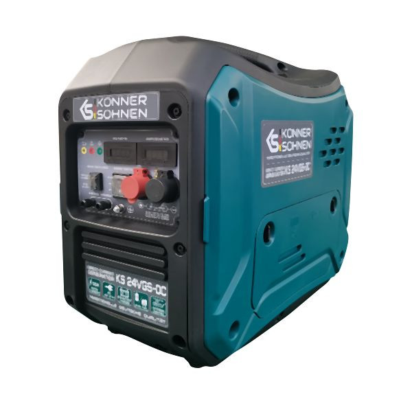 Könner & Söhnen Gleichstromgenerator mit Dual-Brennstoffsystem, Nennleistung: 1.4 KW, Hubraum: 79.7 cm3, KS 24VGS-DC