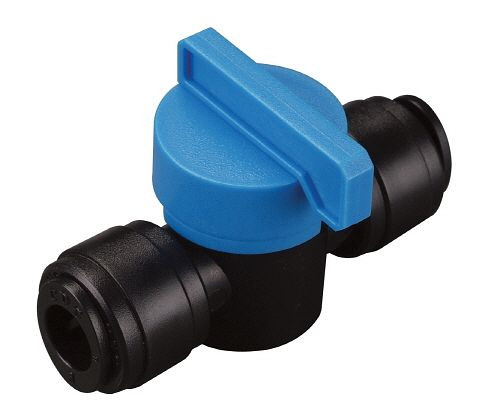 timmer B-HMK-12-12-KU, 2/2 Wege-Handkugelhahn, Schlauch-Ø: 12 mm, VE: 5 Stück, 03170173