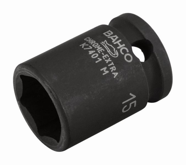 Bahco 3/8" Kraft-Steckschlüssel-Einsatz, 6kant, SW 10 mm, K7401M-10