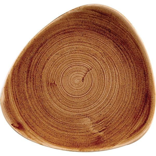Churchill Stonecast Patina Dreieckige Platten, Vintage Kupfer, 229 mm, VE: 12 Stück, DR665