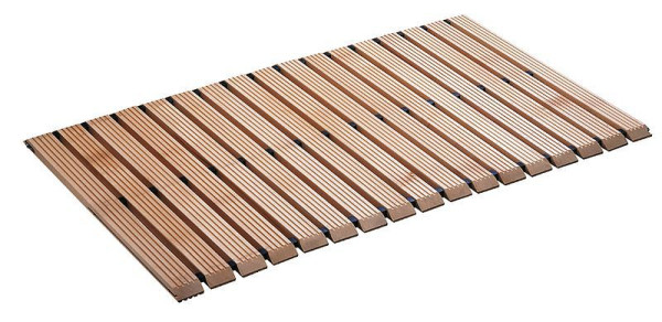 KLW Holzlaufrost mit abgeschrägten Kanten ca. 45°, Breite: 800 mm, Länge: 1000 mm, 10/HLA-SK-0800-1000