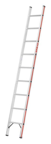 HYMER Sprossenanlegeleiter, 9 Sprossen, Länge 2,72 m, 601109
