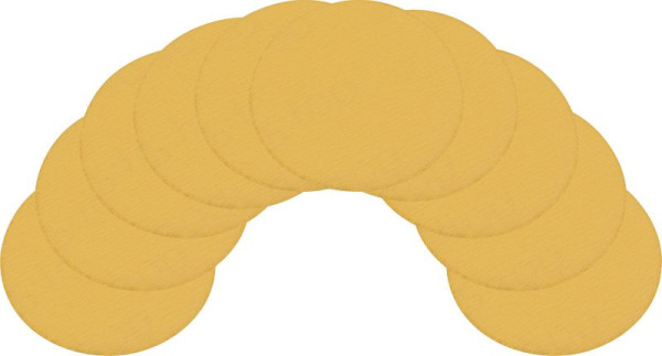 Hazet Ersatz-Schleifpads, Körnung 400, Ø 50 mm, 9033-5-02/10
