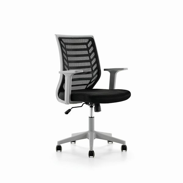 Rocada Bürostuhl, Mesh/gepolstert, schwarz, 907G-4, 8427951907806