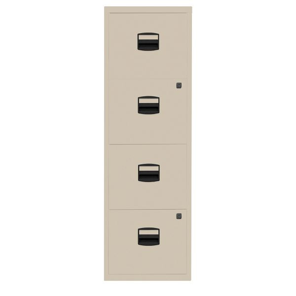 Bisley Home Hängeregistraturschrank PFA, 4 HR-Schubladen, 643 sand, PFA4F643
