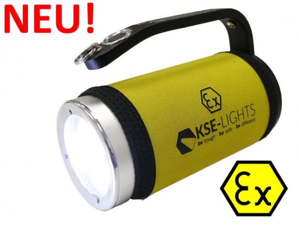 KSE-LIGHTS LED-Handleuchte mit 3 High Power CREE LEDs, Ex-Schutz, HL-1000-EX
