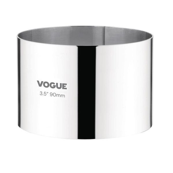 Vogue Moussering Edelstahl 6 x 9cm, CC058, 5050984172953