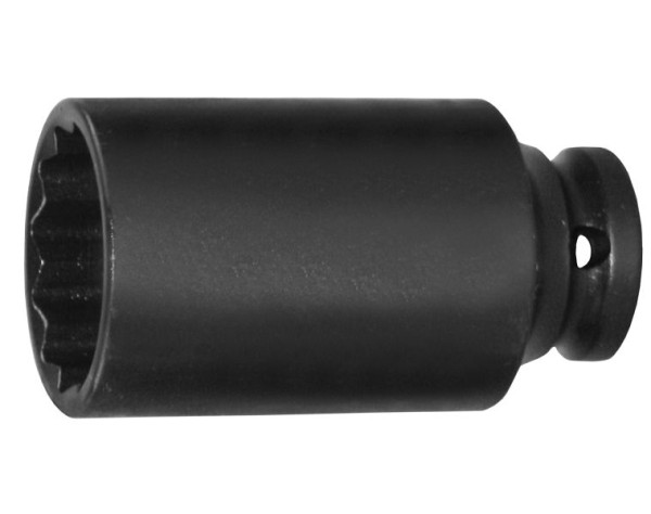SW-Stahl IMPACT-Steckschlüsseleinsatz, 1/2", Zwölfkant, 24 mm, tief, 10189L