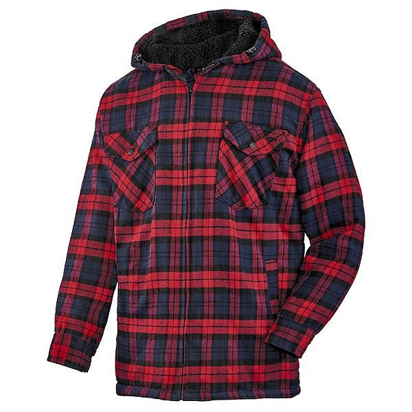 teXXor Thermohemd WILLISTON, Farbe: rot/blau, Größe: 3XL, 4360-3XL