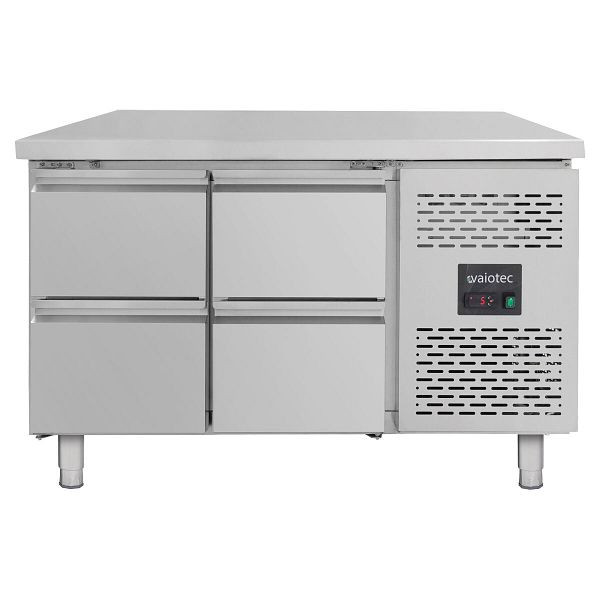 Vaiotec Kühltisch / 4 Schubladen - Monoblock, 1360 x 700 mm, 12010