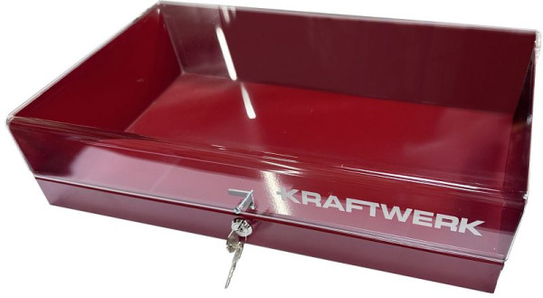 Kraftwerk Einzelteil-Metallkoffer mit Acrylhaube, 90329