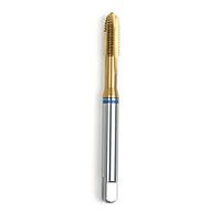 GSR Maschinengewindebohrer DIN 2184-1 (DIN371) metrisches Gewinde Form B HSSE-TiN Blauring M 4, 01031150