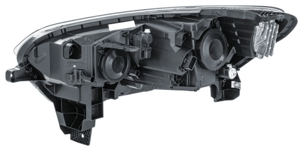 HELLA LED/Halogen-Hauptscheinwerfer, für u.a. Renault Kadjar (HA_, HL_), für Rechtsverkehr, rechts, 1EL 011 770-861