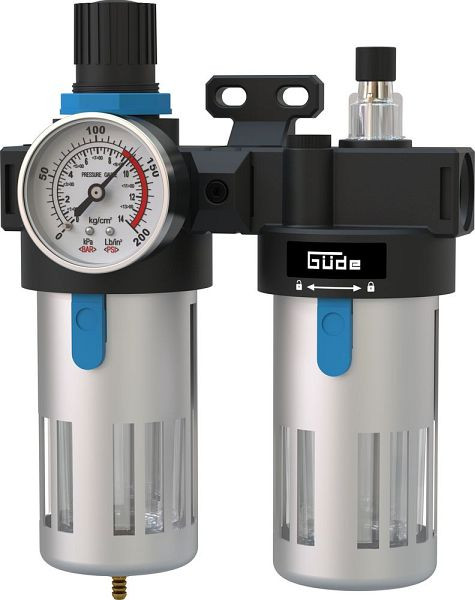 Güde Wartungseinheit 1/2, maximaler Arbeitsdruck: 10 bar, 41095, 4015671341464
