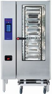 Eloma GENIUS MT 20-11 Heißluftdämpfer 400V / 45kW, Elektro, Rechtsanschlag, Halogen/Zweifach, autoclean, Multi-Öko, Zuluft, Tür zweistufig, EL2113001-2X