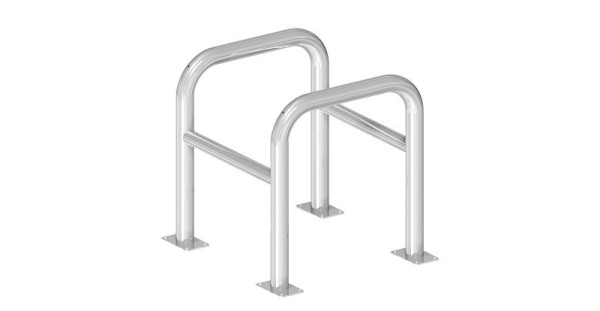 Schake Baum- und Säulenschutz, feuerverzinkt, Breite: 600 mm, Tiefe: 600 mm, Höhe Überflur: 650 mm, zum Aufdübeln, 465_066P